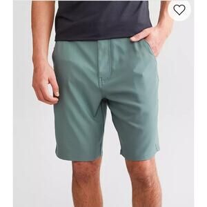 Maven From Buckle Shorts Mens 38 Performance Stretch 9" Inseam Balsam Green